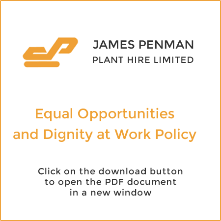 Equal Opportunities and Dignity at Work Policy
